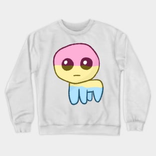 TBH Autism Creature Pansexual Pride Flag Crewneck Sweatshirt